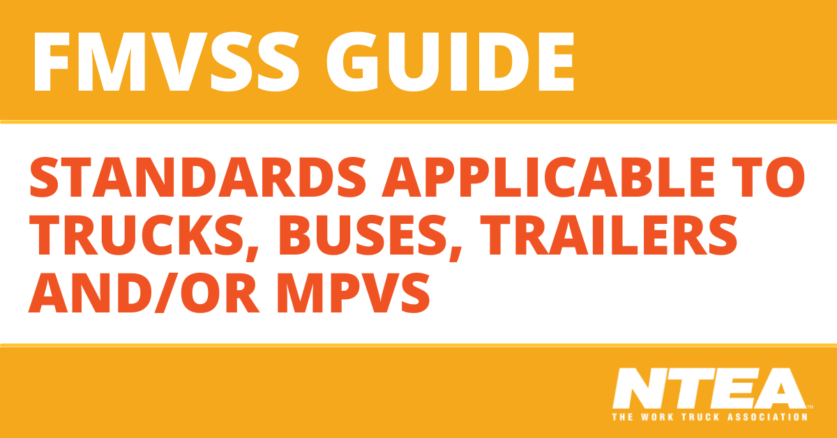 Federal Motor Vehicle Safety Standards (FMVSS) Guide